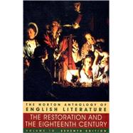 Norton Anthology of English Literature Vol. 1 : The Restoration and the Eighteenth Century by ABRAMS M. H., 9780393975673