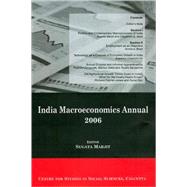 India Macroeconomics Annual 2006 by Sugata Marjit, 9780761935674