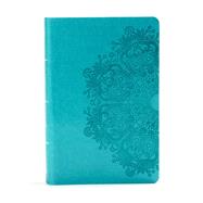 KJV Large Print Personal Size Reference Bible, Teal Leathertouch by Unknown, 9781535935678