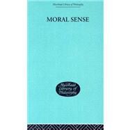 Moral Sense by Bonar, James, 9780415295680