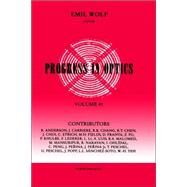 Progress in Optics by Wolf, 9780444505682
