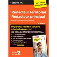 Concours Rdacteur territorial - Rdacteur principal - Catgorie B - Concours 2023 by Pierre-Brice Lebrun; Fabienne GENINASCA; Pascal Leprtre, 9782311215687