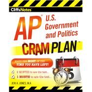 Cliffsnotes Ap U.s. Government and Politics Cram Plan by Jones, Jeri A.; Reeves, Lindsay, 9780544915688