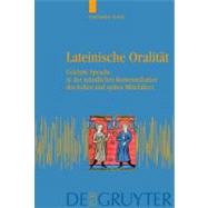 Lateinische Oralitat by Haye, Thomas, 9783110185690