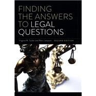 Finding the Answers to Legal Questions by Tucker, Virginia M.; Lampson, Marc, 9780838915691