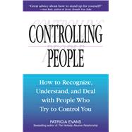Controlling People by Evans, Patricia, 9781580625692