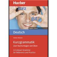 Kurzgrammatik Deutsch English Edition by Hueber, 9783191195694