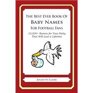 The Best Ever Book of Baby Names for Football Fans by St. Claire, Julian, 9781503045699