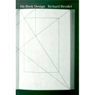 On Book Design,Richard Hendel,9780300075700