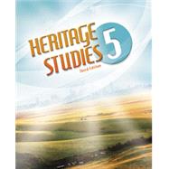 Heritage Studies 5 Student Text (3rd ed.) by BJU, 9781591665700