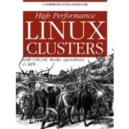 High Performance Linux Clusters by Sloan, Joseph D., 9780596005702
