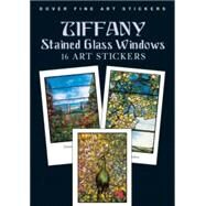 Tiffany Stained Glass Windows 16 Art Stickers by Tiffany, Louis Comfort, 9780486415703