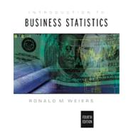 Introduction to Business Statistics (with CD-ROM) by Weiers, Ronald M., 9780534385705