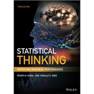 Statistical Thinking Improving Business Performance by Hoerl, Roger W.; Snee, Ronald D., 9781119605713