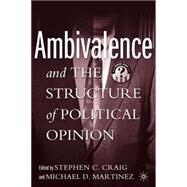 Ambivalence And The Structure Of Political Opinion by Craig, Stephen C.; Martinez, Michael D., 9781403965714