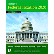 MyLab Accounting with Pearson eText -- Access Card -- for Pearson's Federal Taxation 2020 Corporations, Partnerships, Estates & Trusts by Rupert, Timothy J.; Anderson, Kenneth E.; Hulse, David S., 9780135205716