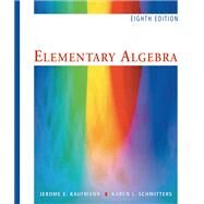 Elementary Algebra by Kaufmann, Jerome E., 9780495105718