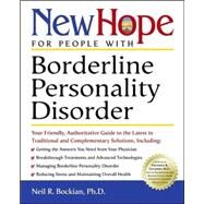 New Hope for People with Borderline Personality Disorder by BOCKIAN, NEIL R. PHDVILLAGRAN, NORA ELIZABETH, 9780761525721