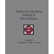 American Literature Volume II by Tarkington & Moxley, 9781733795722