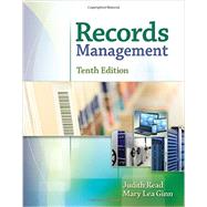 Bundle: Records Management, 10th + LMS Integrated for MindTap Office Technology, 1 term (6 months) Printed Access Card by Read, Judy, 9781305625723