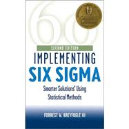 Implementing Six Sigma Smarter Solutions Using Statistical Methods by Breyfogle, Forrest W., 9780471265726