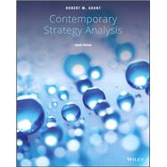 Contemporary Strategy Analysis by Grant, Robert M., 9781119495727
