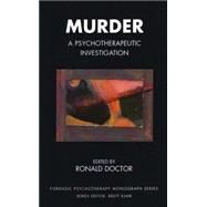Murder by Doctor, Ronald; Maden, Tony, 9781855755727