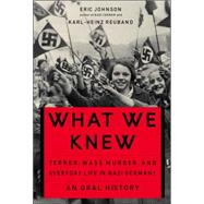 What We Knew by Johnson, Eric A; Reuband, Karl-Heinz, 9780465085729