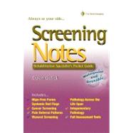 Screening Notes by Gulick, Dawn, 9780803615731