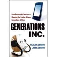 Generations, Inc. by Johnson, Meagan, 9780814415733