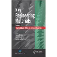 Key Engineering Materials, Volume 1: Current State-of-the-Art on Novel Materials by Balkse; Devrim, 9781926895734