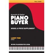 Piano Buyer Model & Price Supplement / Fall 2020 by Fine, Larry, 9781929145737