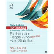 Psychology to Accompany Neil J. Salkind's Statistics for People Who (Think They) Hate Statistics by Salkind, Neil J.; Winter, Ryan J., 9781506395739