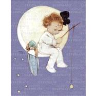 Baby Girl on Moon: Greeting Card 6 Cards Individually Bagged With Envelopes and Header by Attwell, Mabel Lucie, 9781595835741