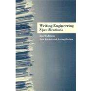 Writing Engineering Specifications by Fitchett, Paul; Haslam, Jeremy, 9780203245743