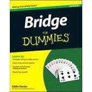 Bridge for Dummies by Kantar, Eddie, 9781118205747