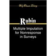 Multiple Imputation for Nonresponse in Surveys by Rubin, Donald B., 9780471655749