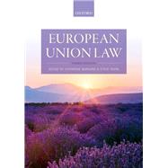 European Union Law by Barnard, Catherine; Peers, Steve, 9780198855750