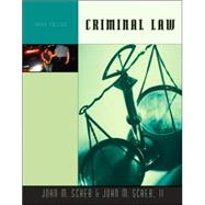 Criminal Law by Scheb, John M.; Scheb, II, John M., 9780534525750