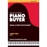 Piano Buyer Model & Price Supplement / Fall 2021 by Fine, Larry, 9781929145751