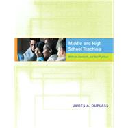 Middle and High School Teaching Methods, Standards, and Best Practices by Duplass, James A., 9780618435753