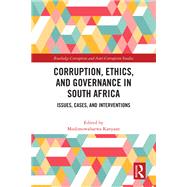 Corruption, Ethics, and Governance in South Africa by Modimowabarwa Kanyane, 9781032755755
