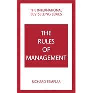 Rules of Management by Templar, Richard, 9781292435763