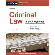 Criminal Law by Bergman, Paul, 9781413325768
