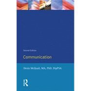 Communications by Mcquail,Denis, 9780582295780