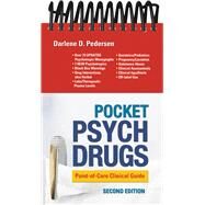 Pocket Psych Drugs by Pedersen, Darlene D., 9780803675780