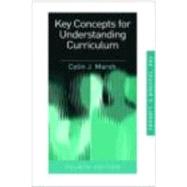 Key Concepts for Understanding Curriculum by Colin Marsh; Curtin Univ Of Te, 9780415465786