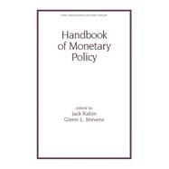 Handbook of Monetary Policy by Rabin; Jack, 9780824705787