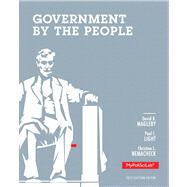 Government by the People, 2012, Election Edition by Magleby, David B.; Light, Paul C.; Nemacheck, Christine L., 9780205865789