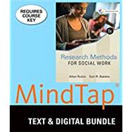 Bundle: Empowerment Series: Research Methods for Social Work, Loose-leaf Version, 9th + MindTap Social Work, 1 term (6 months) Printed Access Card by Rubin, Allen; Babbie, Earl, 9781305935792